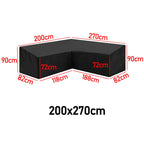 Capa Impermeável para Sofá em L Sofá de Canto