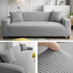Capa Para Sofá Retrátil Semi Impermeável - Tecido Jacquard