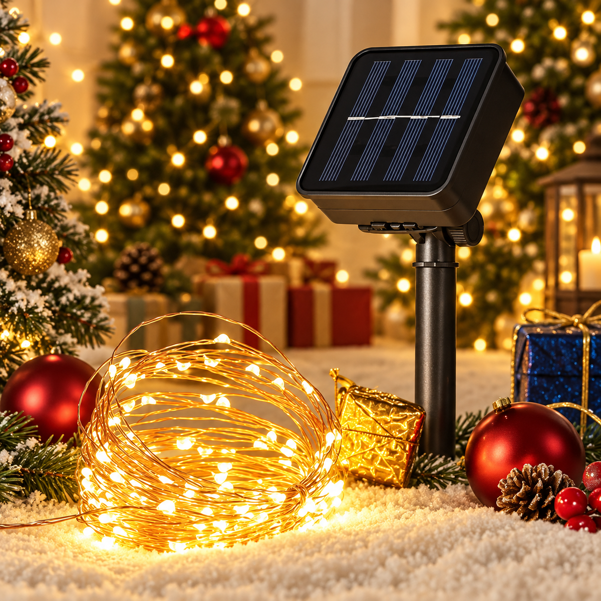 Pisca Pisca Solar de Jardim Impermeável | SparkGlow