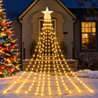 Cachoeira de LED's para Árvore de Natal - SwanChristmas