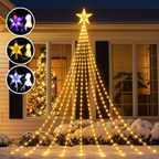 Cachoeira de LED's para Árvore de Natal - SwanChristmas