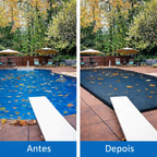 Capa para Piscina sem Acúmulo de Água Acabamento Reforçado