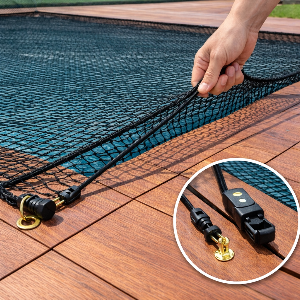 Capa para Piscina sem Acúmulo de Água Acabamento Reforçado