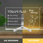 Quadro Mágico para Desenhar com Luz LED Infantil LuzPad