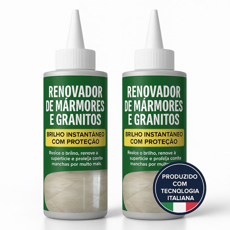 Kit Renovador e Protetor de Mármore Granito e Porcelanato