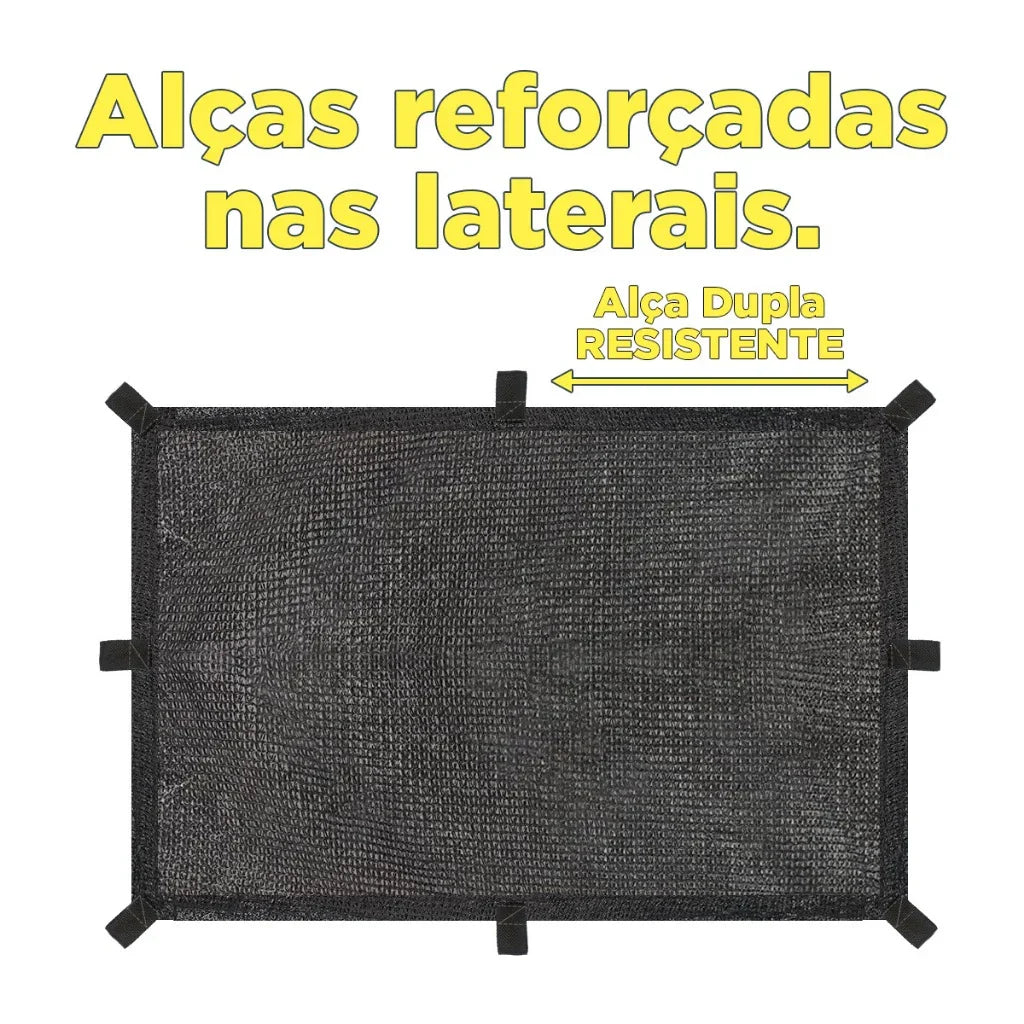 Toldo de Sombreamento com Fita Interna e Alças Duplas