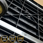 Carrinho Plataforma de Carga Dobrável Industrial 400kg em Aço Carbono com Rodas PU
