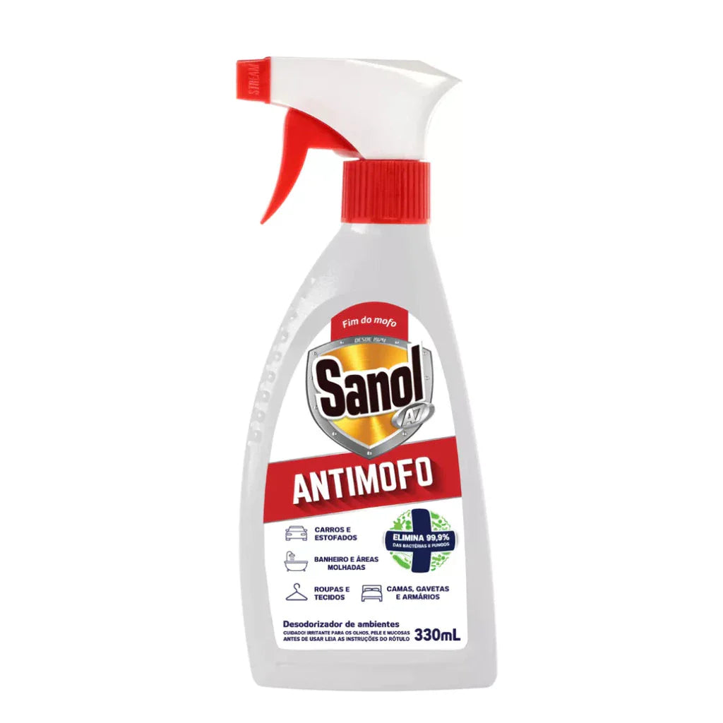 Anti-Mofo Elimine Fungos e Odores com Eficiência (Luva+Pano)