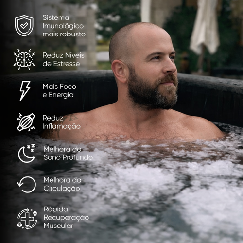 Banheira De Gelo Inflável Portátil