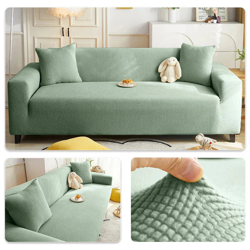 Capa Sofá Retrátil Semi Impermeável - Tecido Jacquard