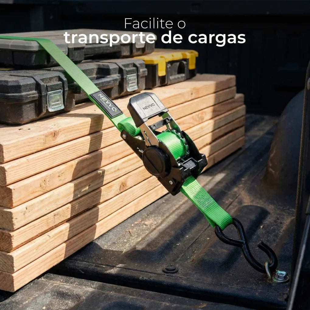 Cinta de Carga Retrátil Automática - NEVVO